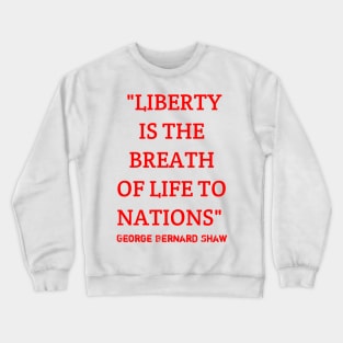 Gift For Independence Day Crewneck Sweatshirt